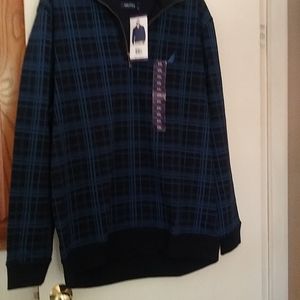 Mens fleece lined Nautica shirt a big help